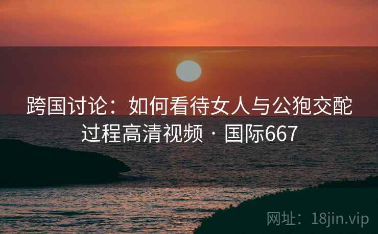 跨国讨论：如何看待女人与公狍交酡过程高清视频 · 国际667